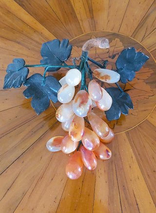 2 Grappoli Uva Vintage Pietre Dure