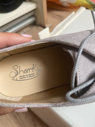 Zapatos niño ceremonia ante gris