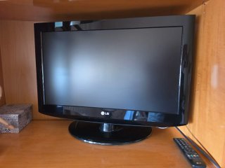 Televisión LG Negra