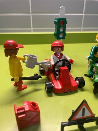 Playmobil Kart, Motos y Figuras Años 70