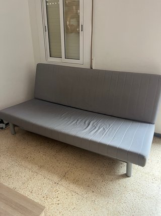Sofá Cama Plegable Gris Ikea