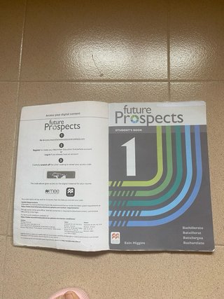 FUTURE PROSPECTS 1 Student's book: libro de tex...