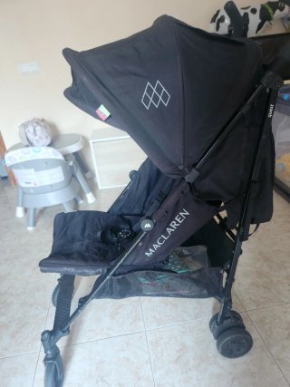 Carrito Maclaren Negro