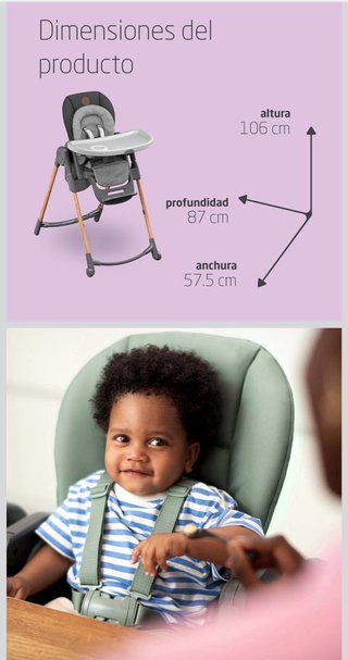 Maxi-Cosi Minla Trona Evolutiva 6 en 1