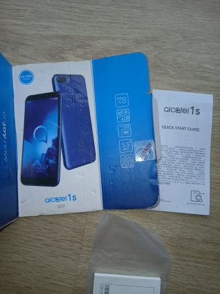 Alcatel 1S Negro Nuevo con Cargador