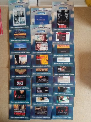 25 Películas Acción y Suspense DVD