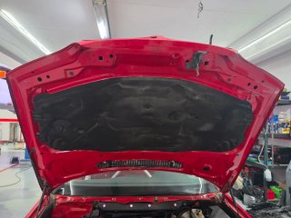 Capó BMW E46 Rojo Impecable