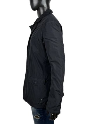 Armani Jeans Giacca Uomo Taglia 52 L Nera Foderata