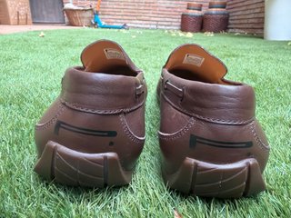 Zapatos de piel marrones para hombre