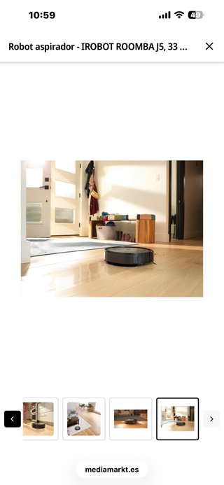 Robot Aspirador+Friegasuelos iRobot Roomba J5
