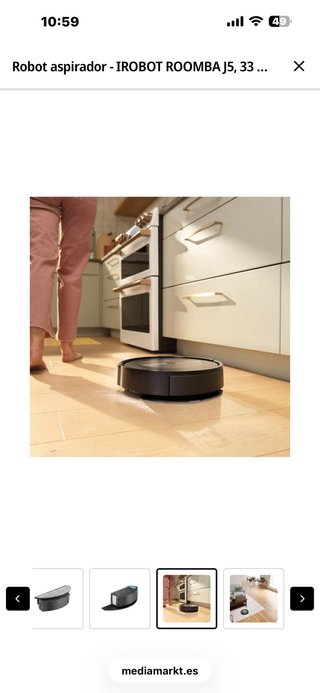 Robot Aspirador+Friegasuelos iRobot Roomba J5