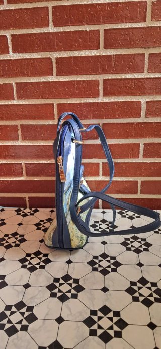 Mochila con estampado de paisaje