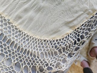 Mantón Manila Vintage Marfil