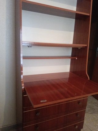 Mueble antiguo madera con cajones