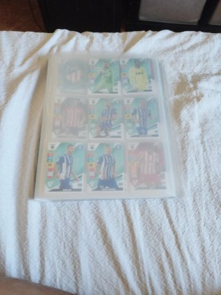 Álbum de cromos para completar