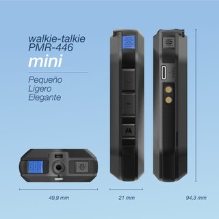 Walkie-talkie Hytera S1e LF PMR446 Mini