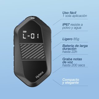 Walkie-talkie Hytera S1e LF PMR446 Mini