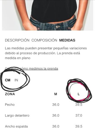 Top Corsetero Negro Zara Talla L