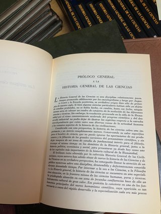 Enciclopedia: Historia general de las Ciencias