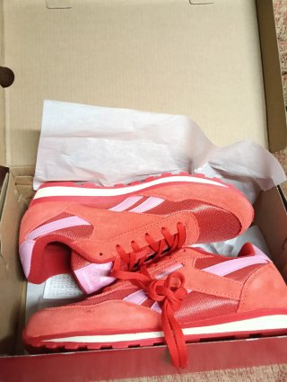 Zapatillas Reebok Rojas y Rosas talla 38