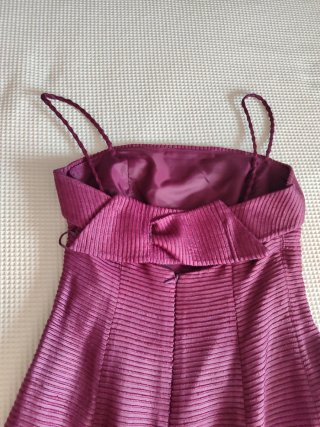 Vestido largo Adolfo Dominguez morado