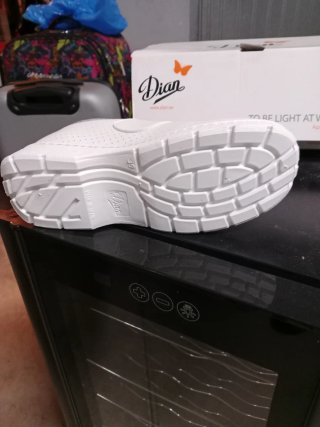 Zapatos Dian Blancos para Trabajo