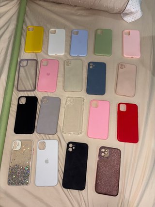 Fundas iPhone 11 (Variedad de Colores)