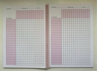 Cuaderno agenda docente maestra 2026/2027.