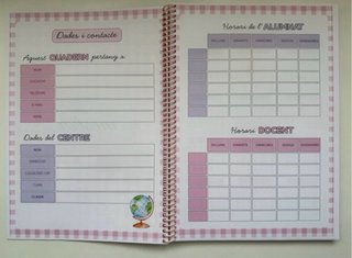 Cuaderno agenda docente maestra 2026/2027.