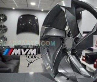 JUEGO DE 4 LLANTAS 18 NEW RS7 ANTRACI... rmb510096