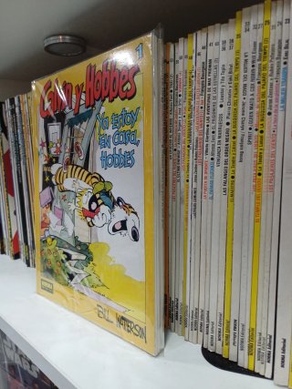 COLECCION COMPLETA CALVIN Y HOBBES 4 TOMOS