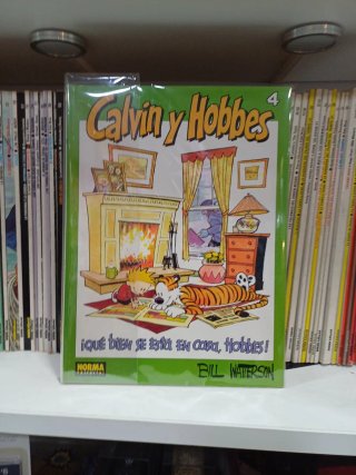 COLECCION COMPLETA CALVIN Y HOBBES 4 TOMOS