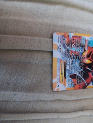 Carta Pokémon Volcanion EX 2016