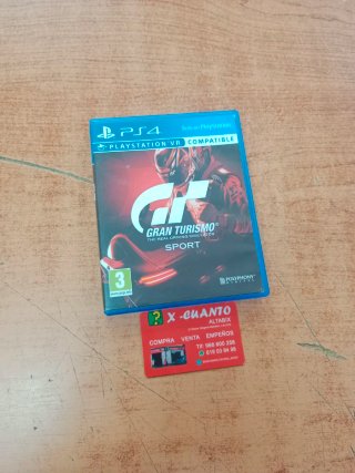 JUEGO PS4 GRAN TURISMO SPORT