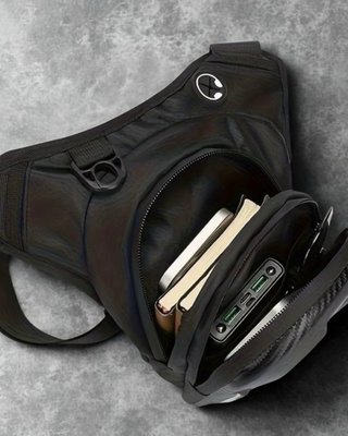 Marsupio da moto nero