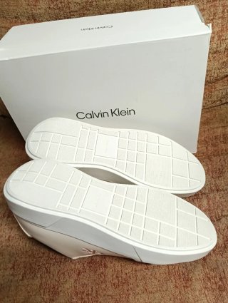 Zapatillas Calvin Klein Beige/Rosa talla 41 Unisex