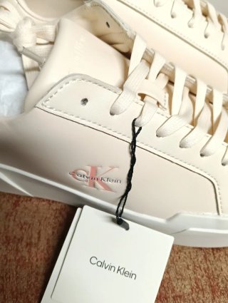 Zapatillas Calvin Klein Beige/Rosa talla 41 Unisex