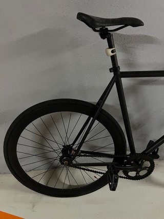 Bicicleta Fixie Negra