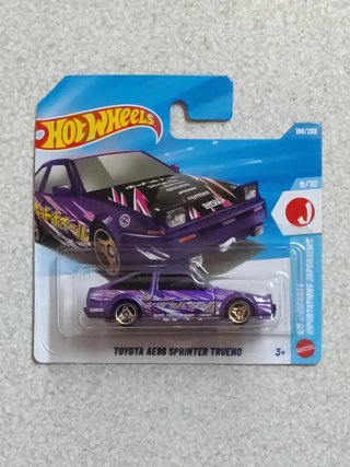 Hot Wheels Toyota AE86 Sprinter Trueno