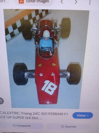 Ferrari 312 1967 Slot 1:24 Carrera