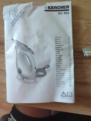 limpiadora de vapor portátil Kärcher SC 952