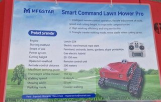 Desbrozadora Oruga Mfgstar 500. Nueva a estrenar