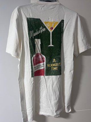 Camiseta Scalpers Blanca Talla XS