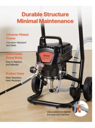 Pulverizador de Pintura VEVOR 950W a estrenar