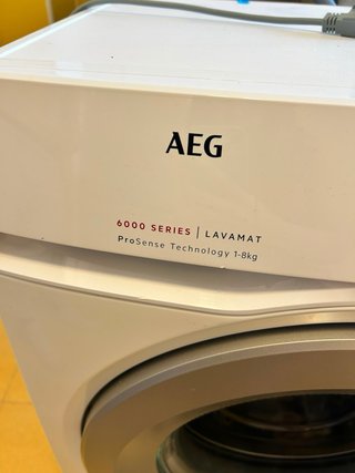 Lavadora AEG Serie 6000 ProSense 8kg