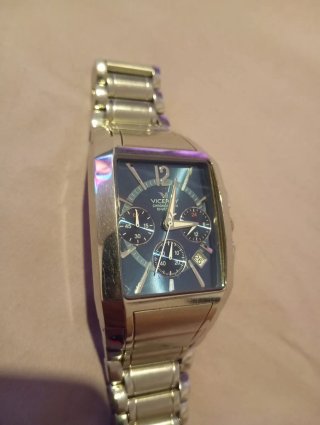 Reloj Viceroy Cronógrafo Azul y Plateado