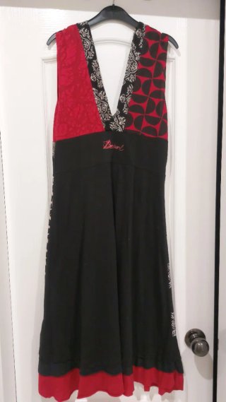 Vestido Desigual Patchwork Talla L