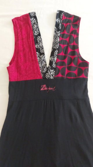 Vestido Desigual Patchwork Talla L