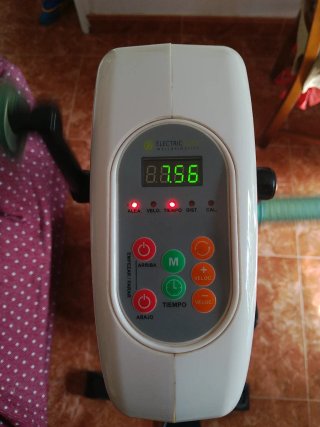 Bicicleta terapéutica estática eléctrica