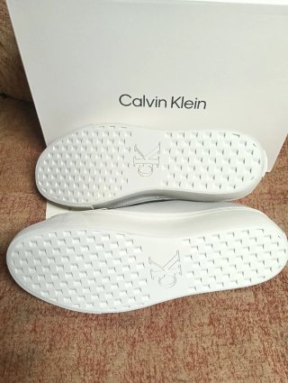 Zapatillas Calvin Klein Grises  talla 40 unisex